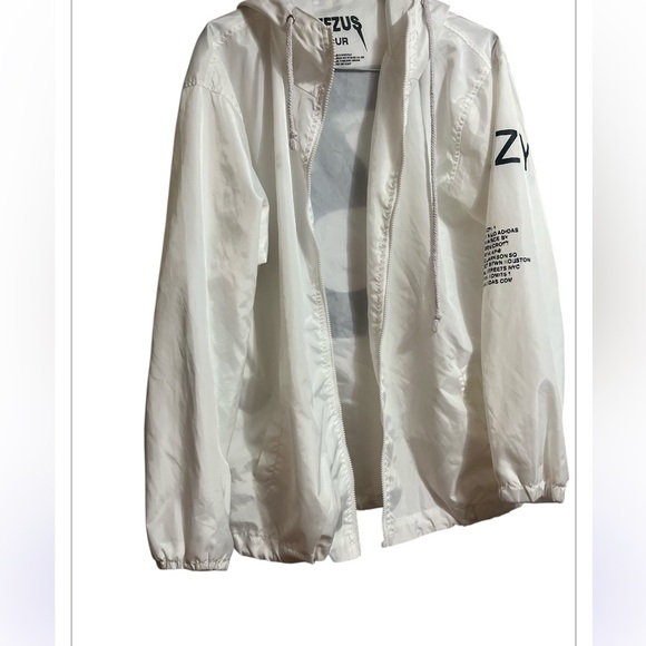 Kanye West Y3 Yeezus Season 3 Windbreaker Hip Hop Outwear Sz L Hoodie Minimalist - Picture 3 of 12